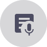 Live Transcription icon