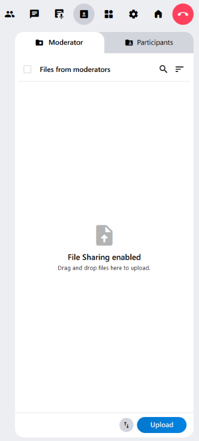 File library in the alfaview room.